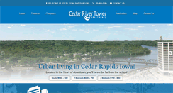 Desktop Screenshot of cedarrivertower.com